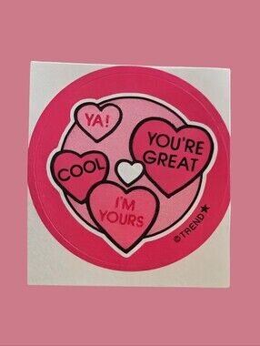 10/$25 Candies "I'm Yours" Scratch & Sniff Retro Reward Sticker